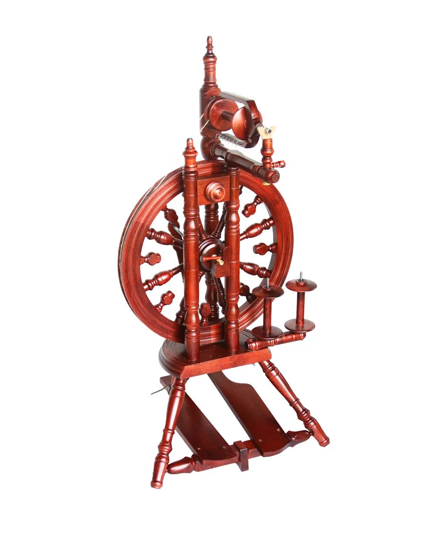 Discover Kromski Minstrel Spinning Wheel — The Emerald Ewe